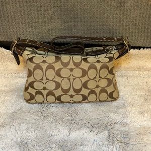 Coach Signature Baguette Handbag